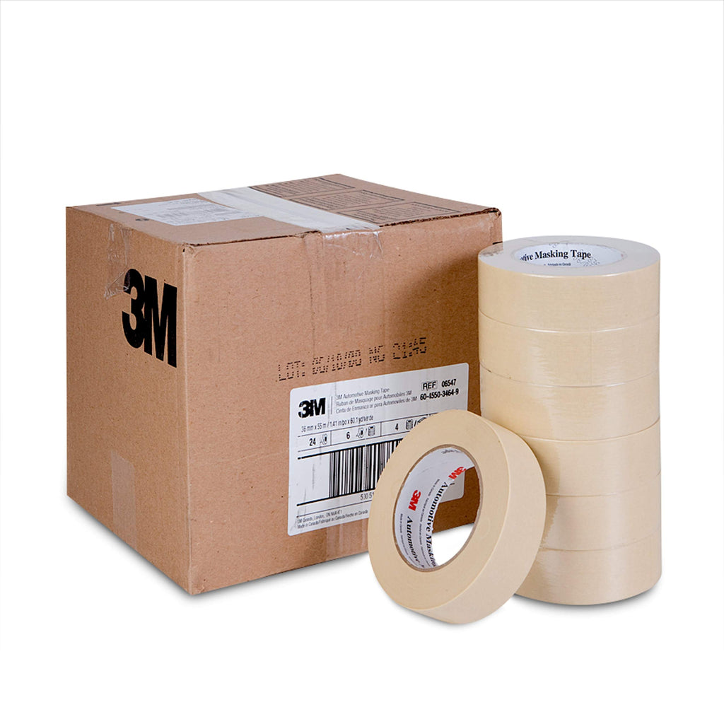 3M™ AUTO MASKING TAPE 36MM X 55M 24 RLS