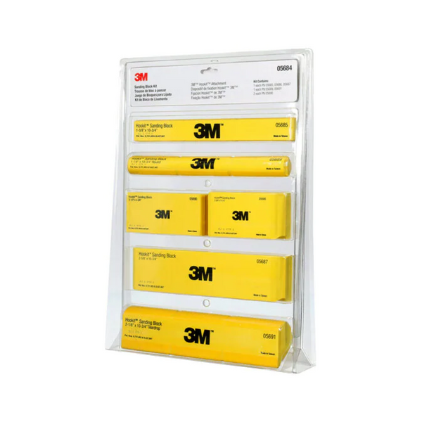 3M™ HOOKIT YELLOW SANDING BLOCK KIT Platinum Auto Paints