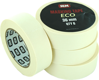 SEM ECO WHITE MASKING TAPE 36MM (CARTON OF 24)