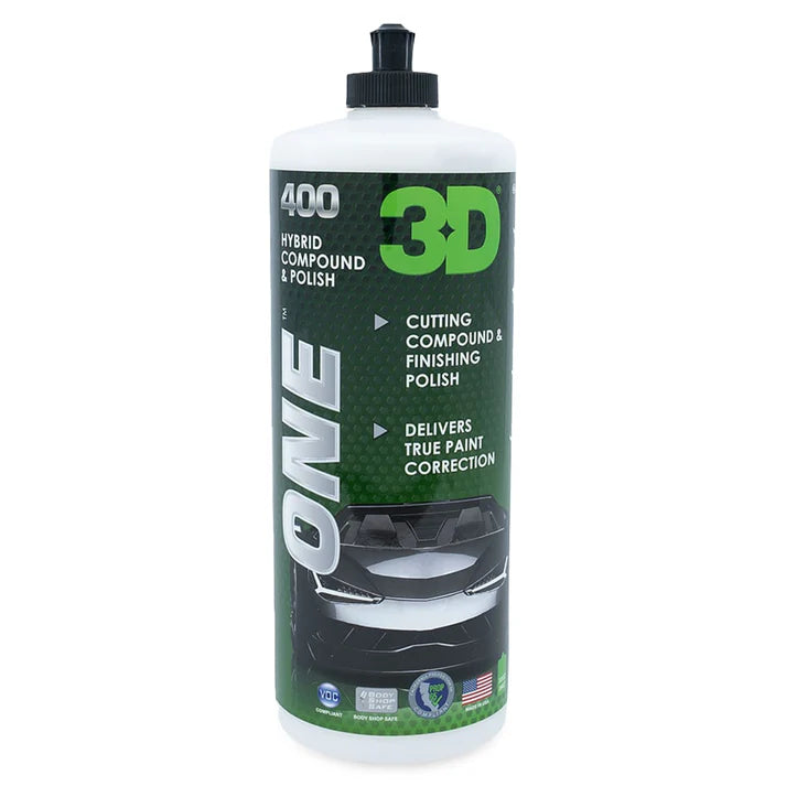 3D ONE HYBRID COMPOUND POLISH 32 OZ