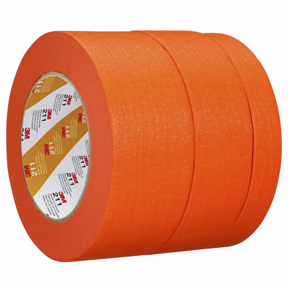 3M 211 Automotive Orange Masking Tape 55M