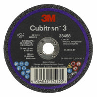 3M Cubitron 3 Cut-Off Wheel 75MM x 1MM x 9.53 5 Pack
