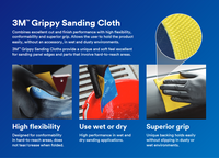 3M™ Grippy Sanding Cloth