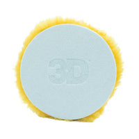 3D 6" X-TRA CUT YELLOW WOOL PAD
