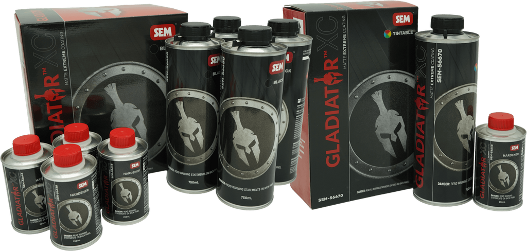 SEM GLADIATOR XC 4L TINTABLE BED LINER KIT