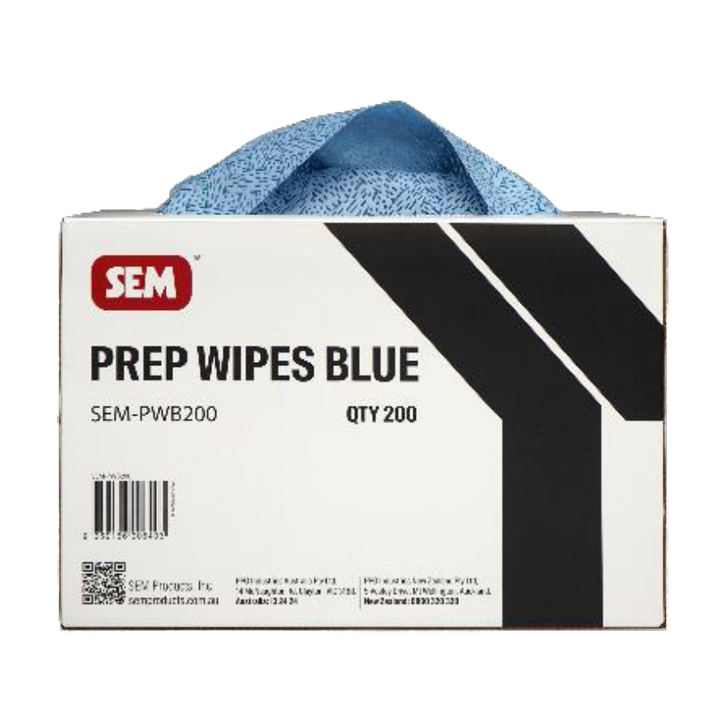 SEM PREP WIPES BLUE (200 PACK)