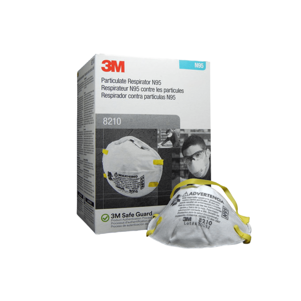 3M™ Cupped Particulate Respirator 8210 P2 20/Box