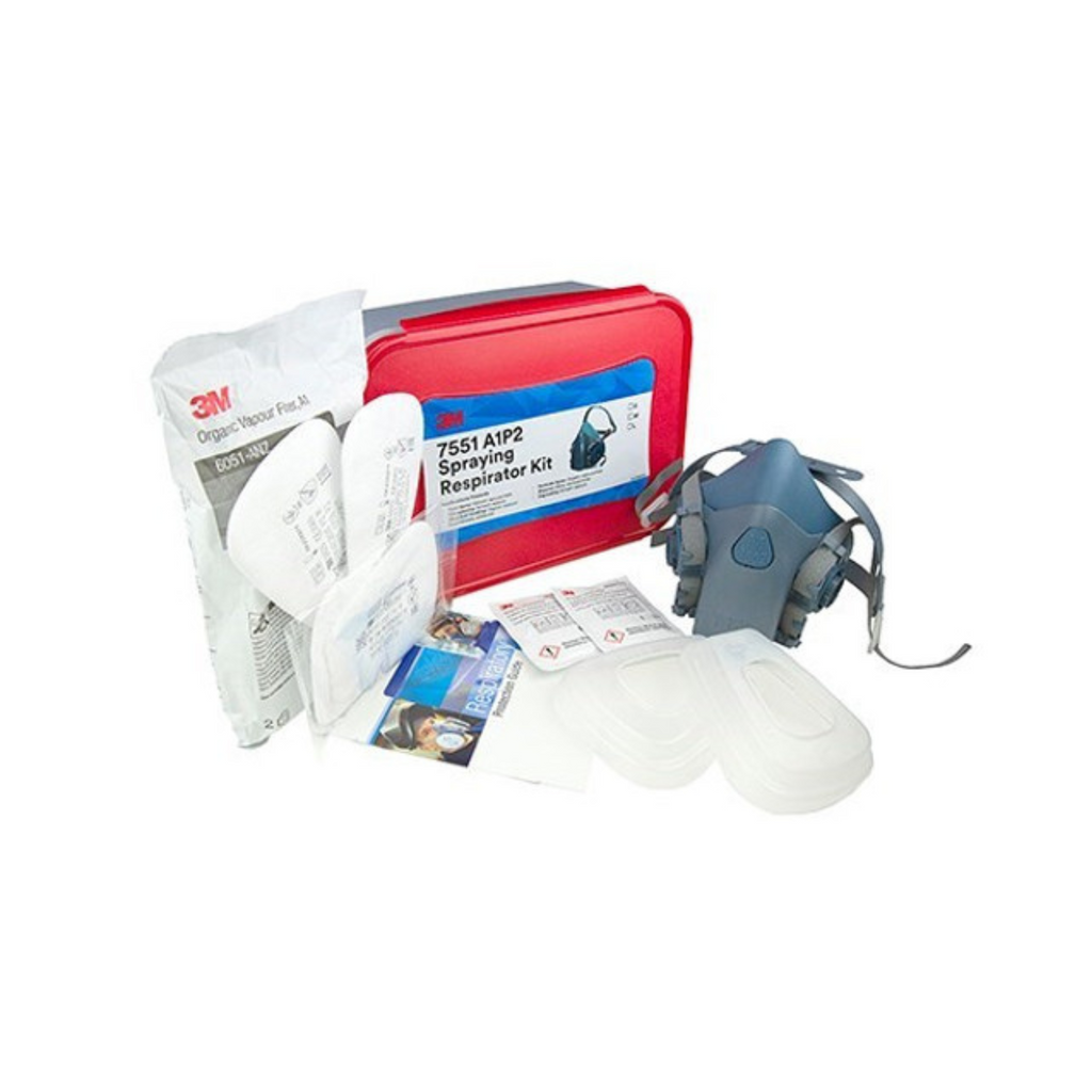 3M™ Spraying Respirator Kit 7551, A1P2, Medium