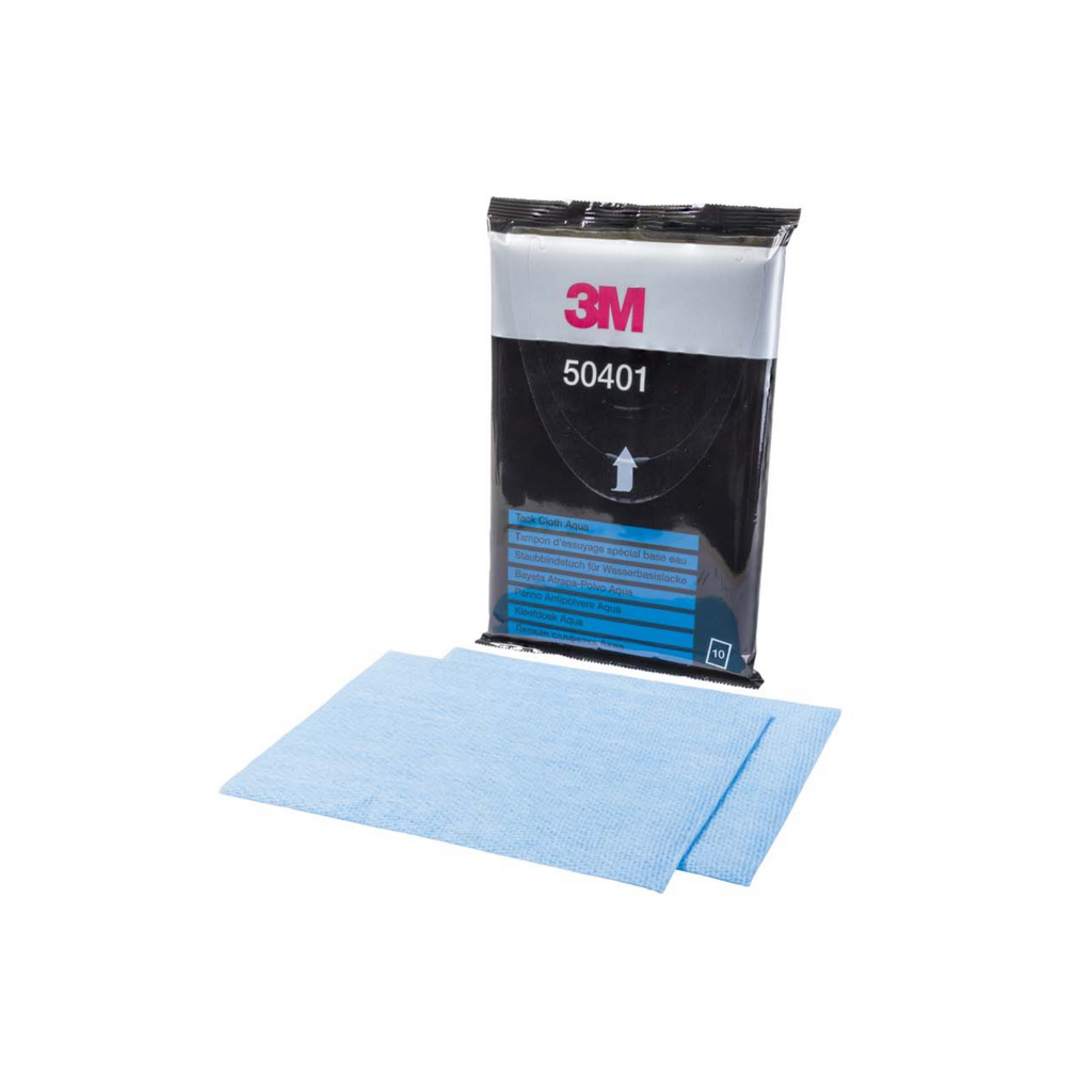 3M™ Tack Cloth, Aqua, 50401, 10 cloths per wrap